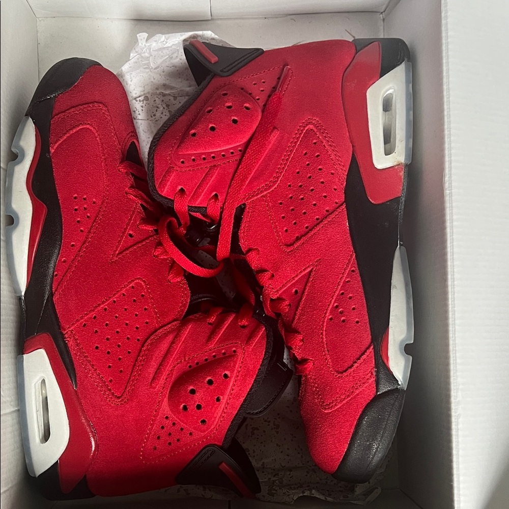 Red and Black Men's Sneakers